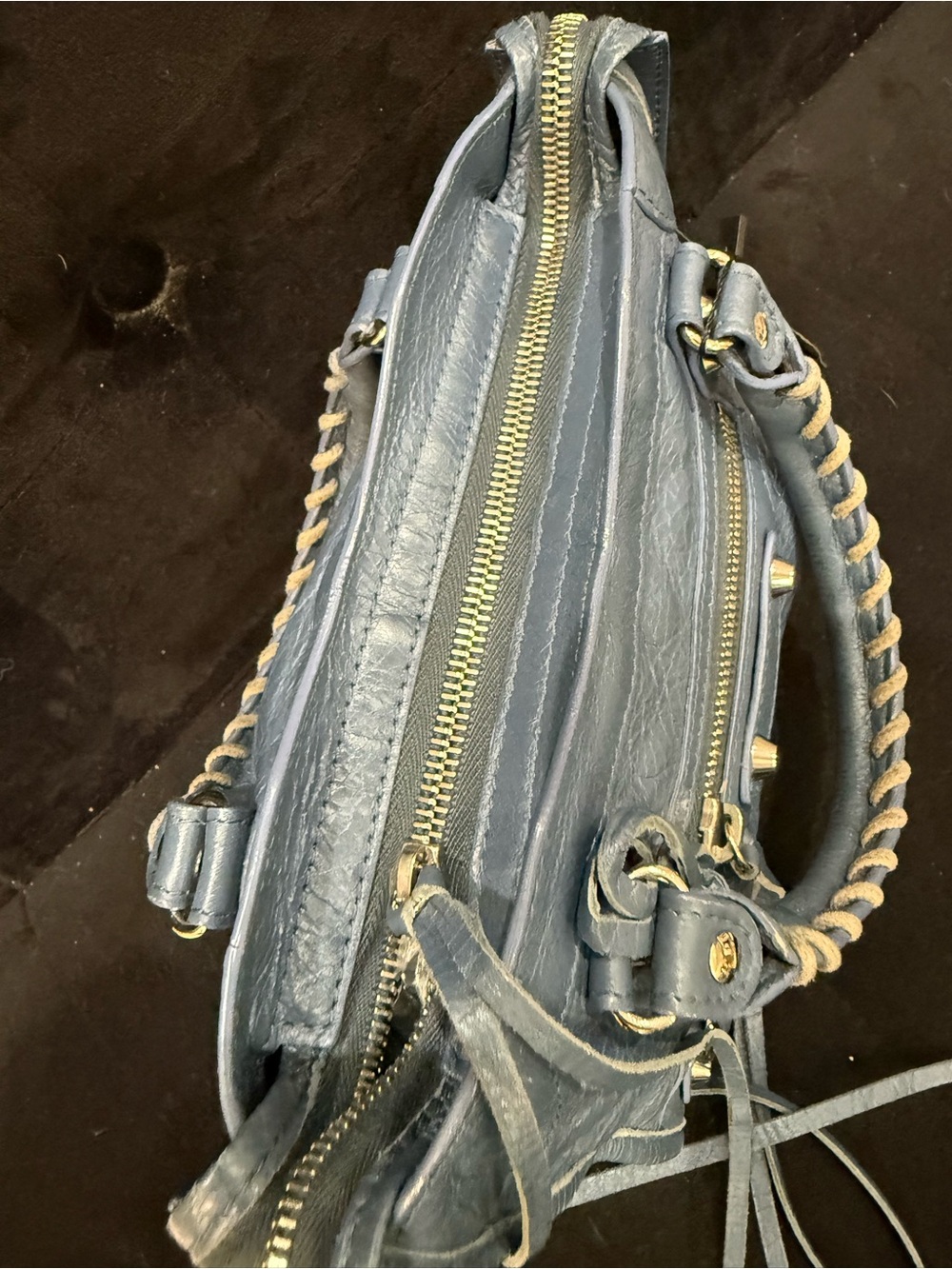 Balenciaga Light Blue Citi mini Satchel - Picture 4 of 8